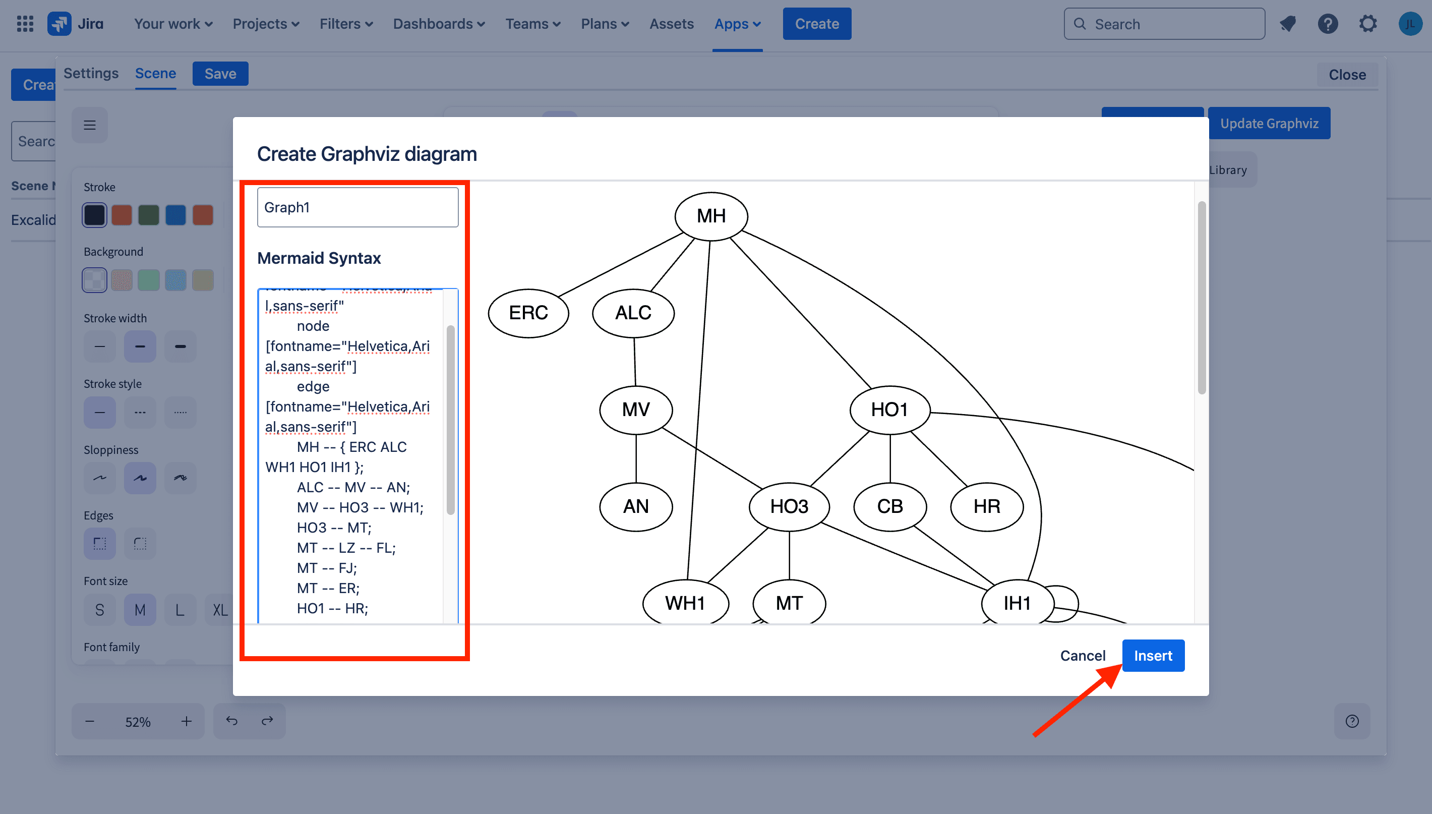 Add a Graphviz diagram.