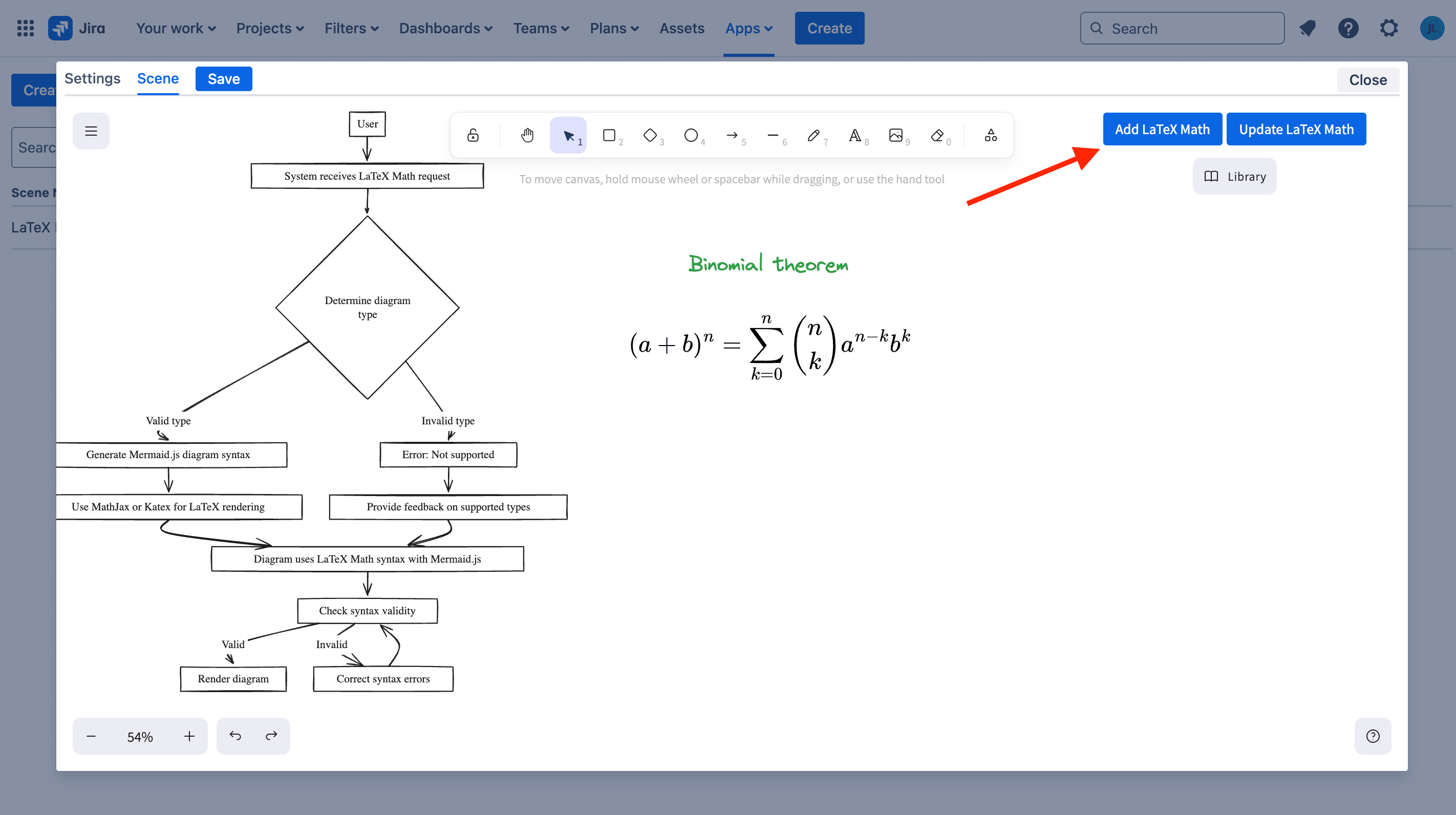 Create a scene view.