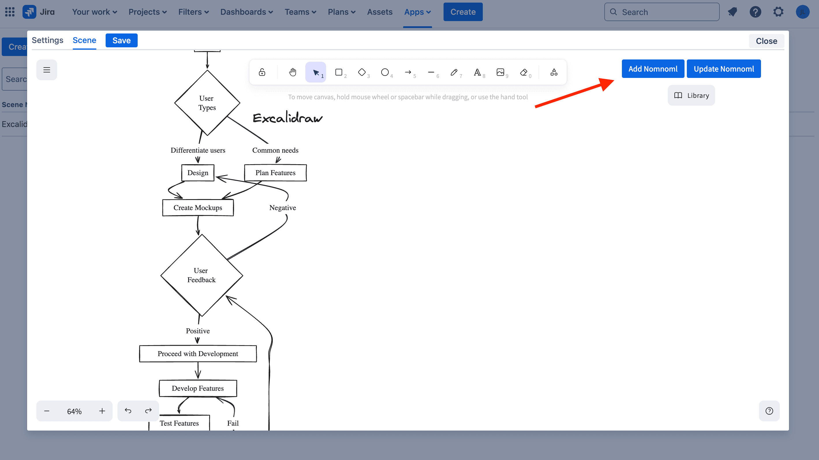 Create a scene view.