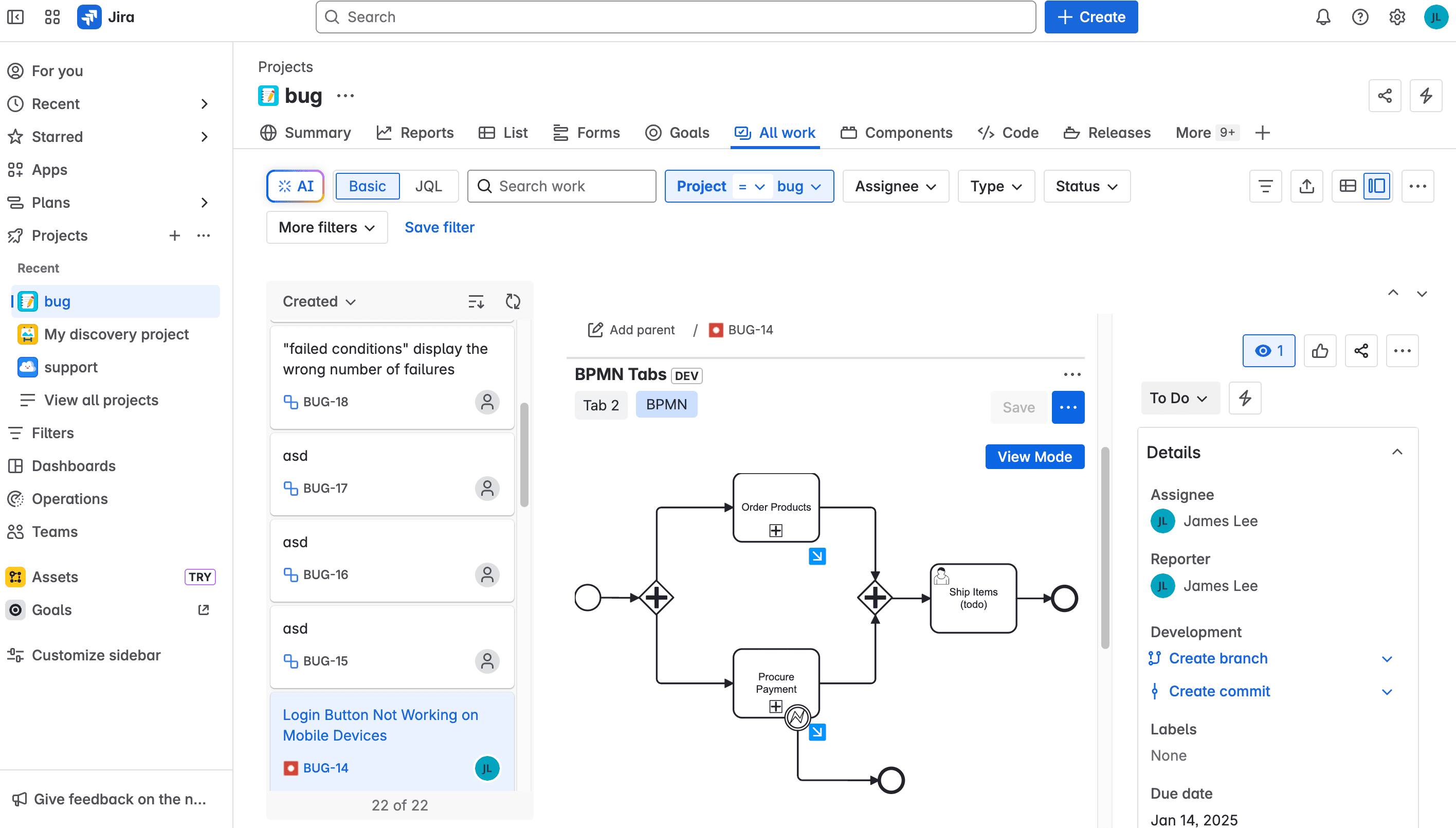 Clean tab layout with Graphviz diagram