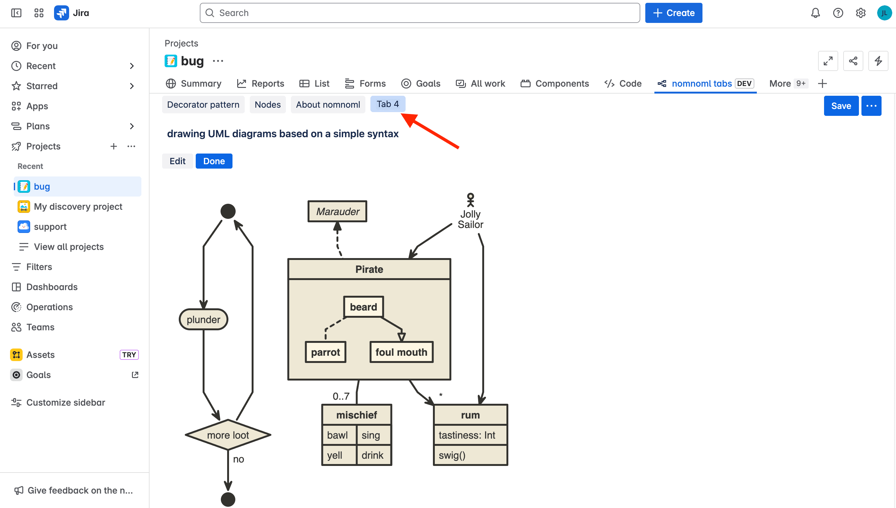 Rename a tab - open editor