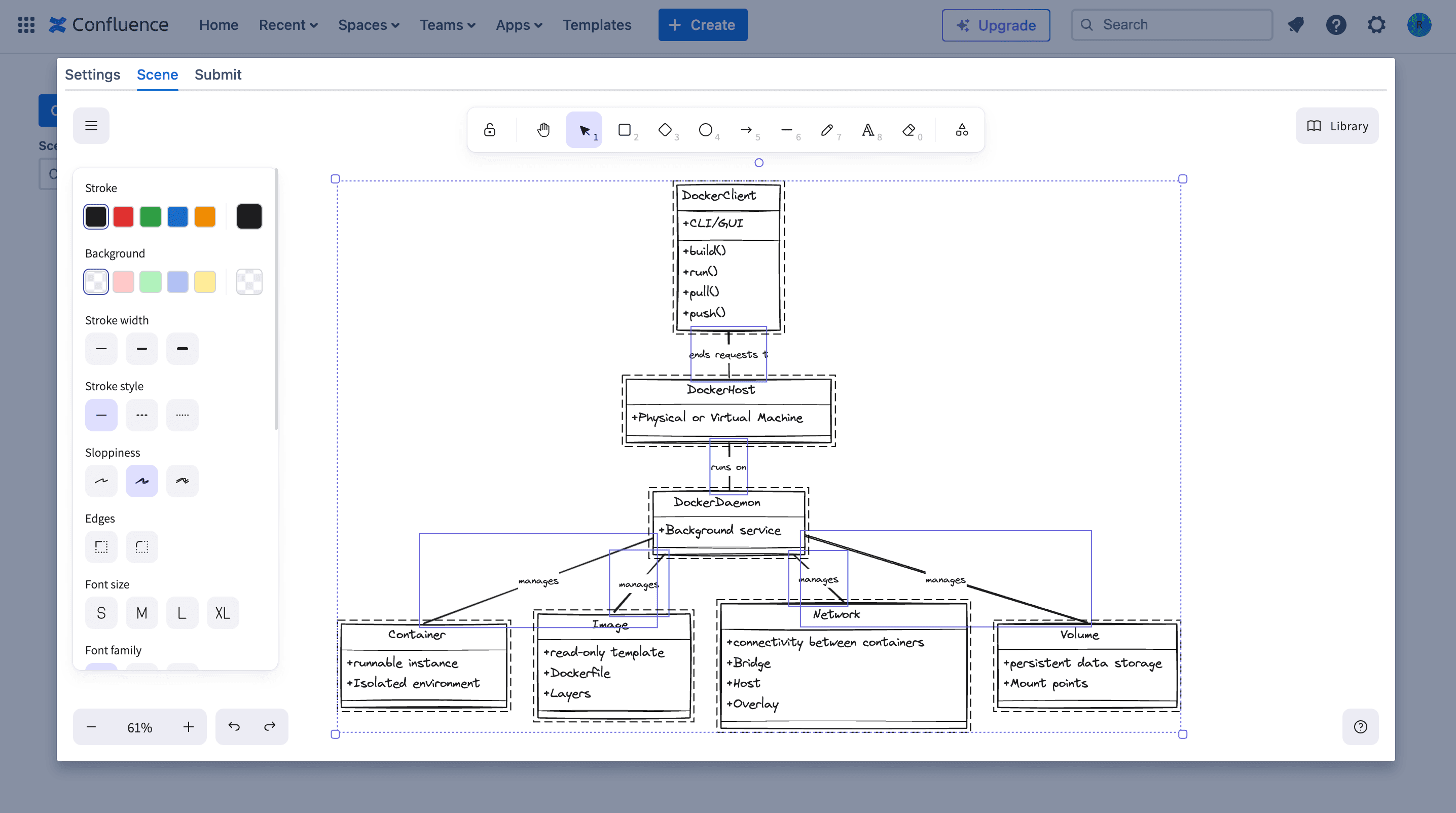 Create a scene view.